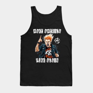 Trump Punk Rock Star - Make America Punk Again Tank Top